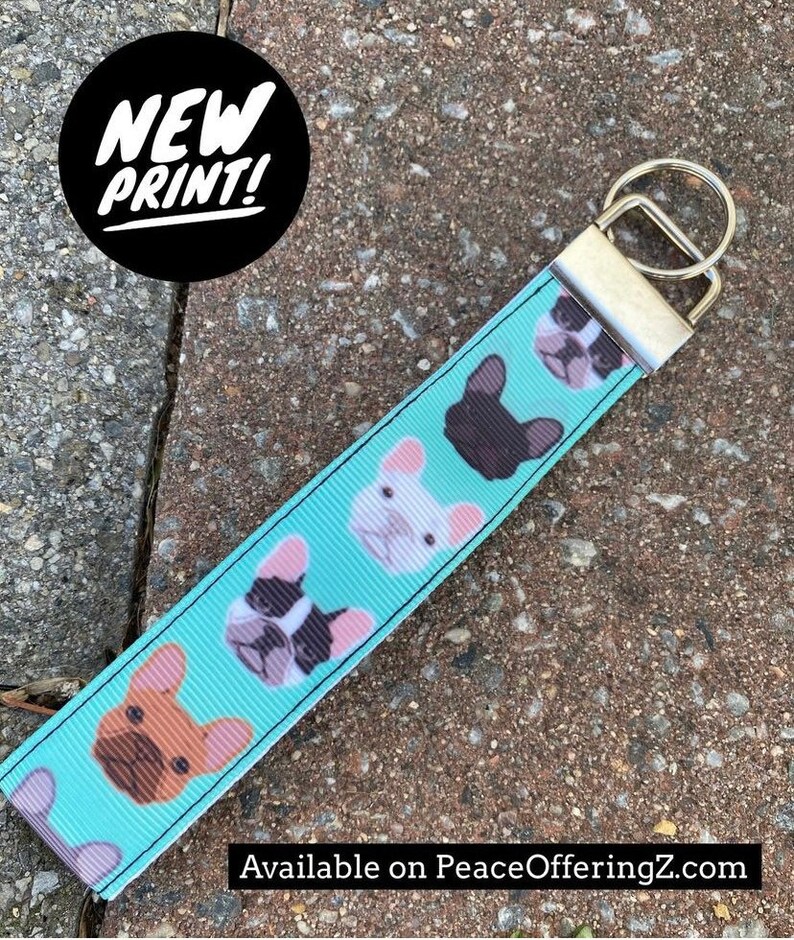 Custom Wristlet Keychain Lanyards Etsy