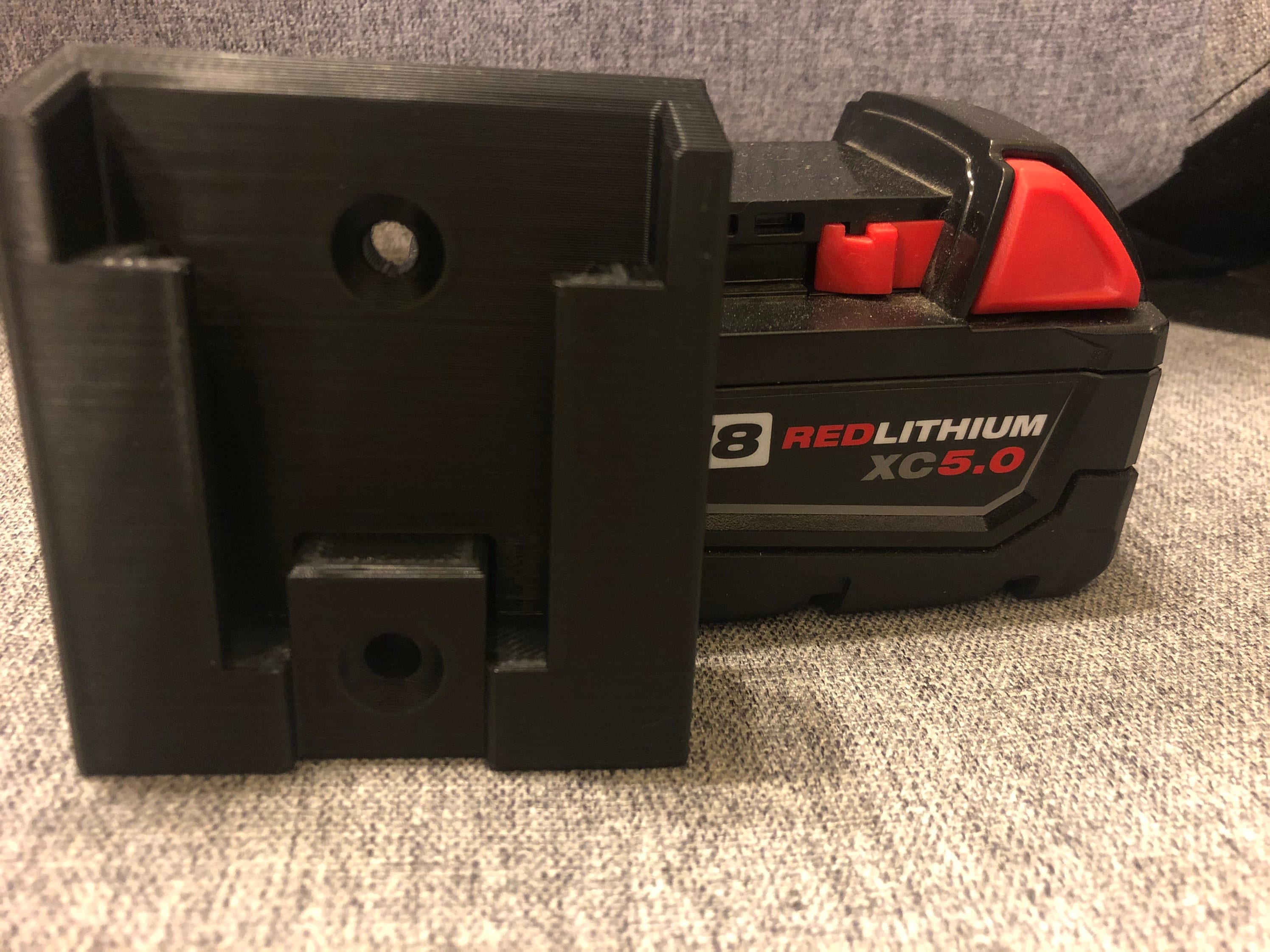 Milwaukee M18 Battery Holder Etsy
