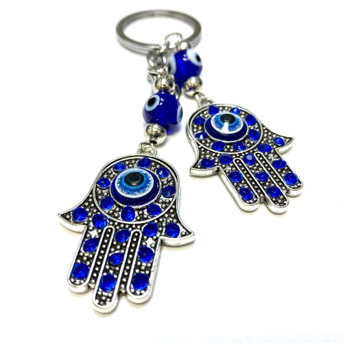 Hamsa Rear View Mirror Charm Hamsa Hand Spiritual Hand Yoga - Etsy