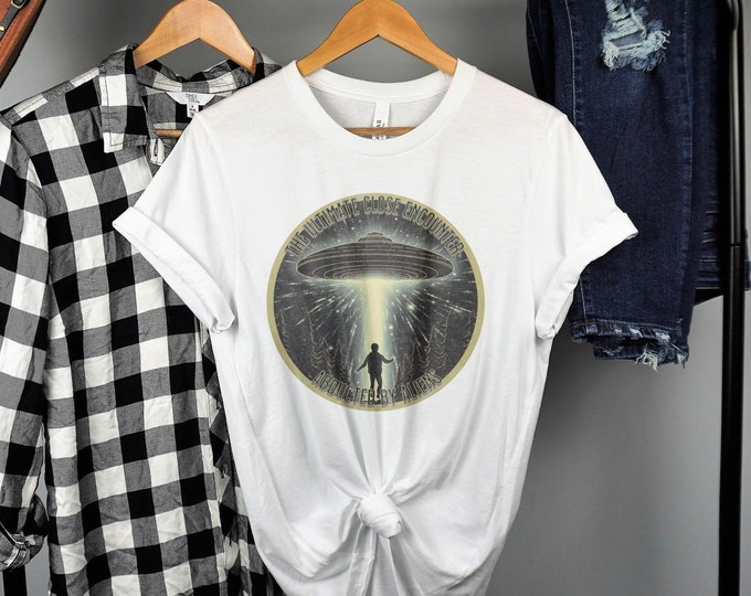 Alien UFO Tee, UFO Shirt, Space, Astronomy, Flying Saucer T-Shirt, Saucer Tee, Alien Shirt, Funny Shirt