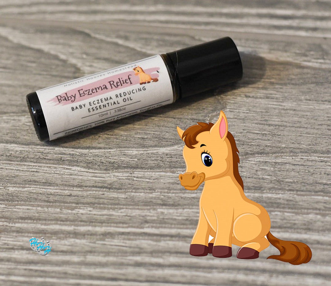 Baby Eczema Essential Oil Roller Bottle 10ml, Baby Sleep, Fever, Soothe