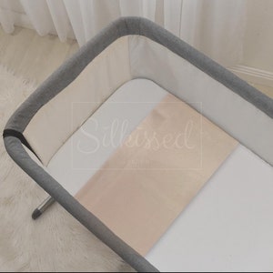 OUTLET Pure Silk Slip for Crib and Bassinet • improve and prevent baby bald spots