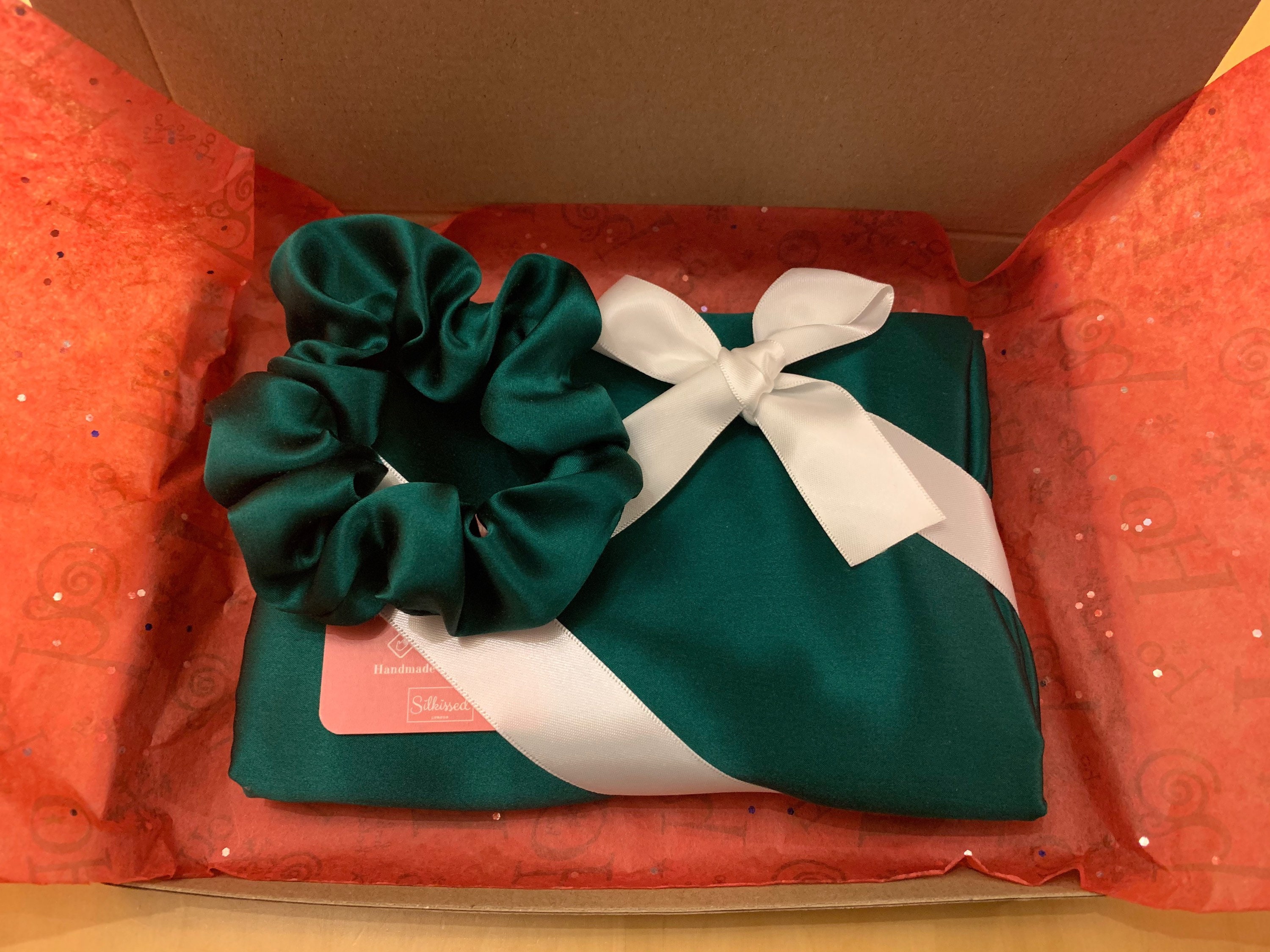 Silk Pillowcase Gift Set The Beauty Couple by Silkissed Etsy