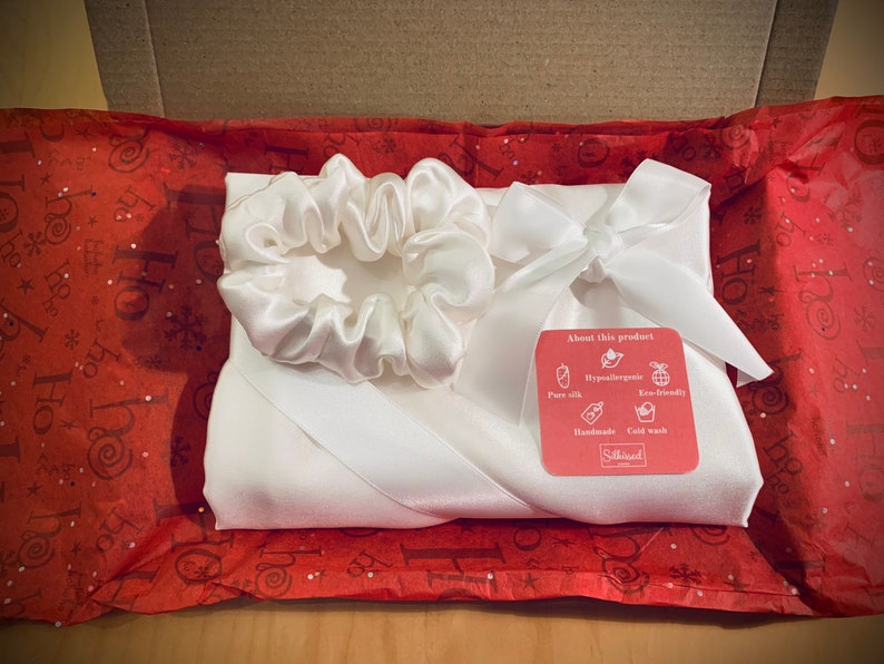 Silk Pillowcase Gift Set The Beauty Couple by Silkissed Etsy