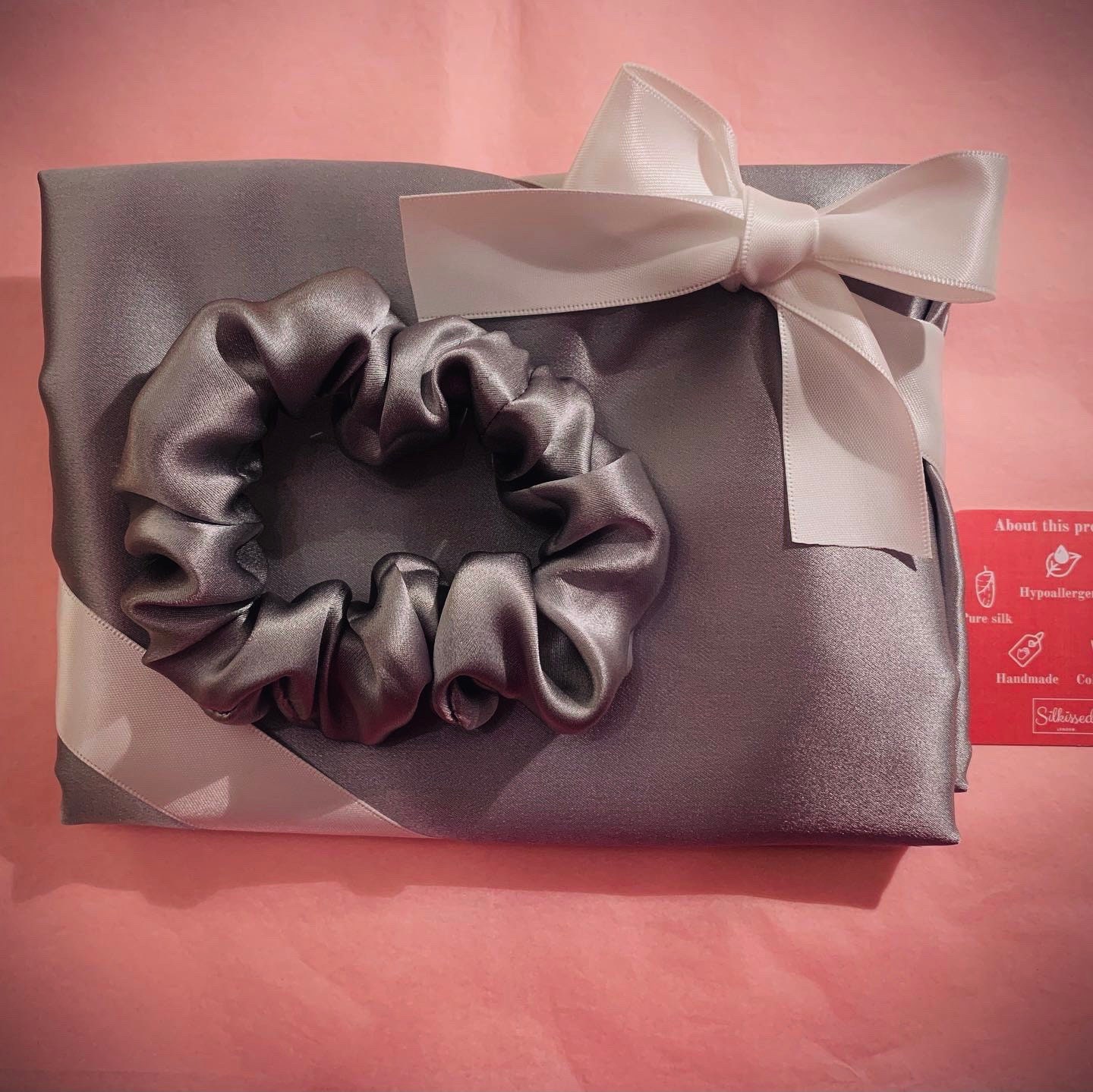 Silk Pillowcase Gift Set the Beauty Couple by Silkissed Etsy UK