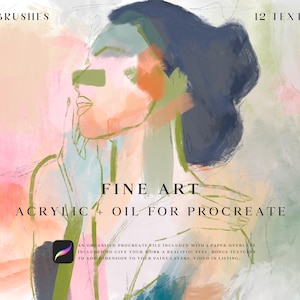 Fine Art Oils + Acrylics and Speciality Brush Set