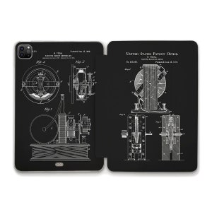 Può includere: Disegno di brevetto in bianco e nero di un regolatore di circuito elettrico, inventato da Nikola Tesla, brevettato il 15 agosto 1893. Il disegno mostra un diagramma dettagliato dei componenti e del funzionamento del regolatore.