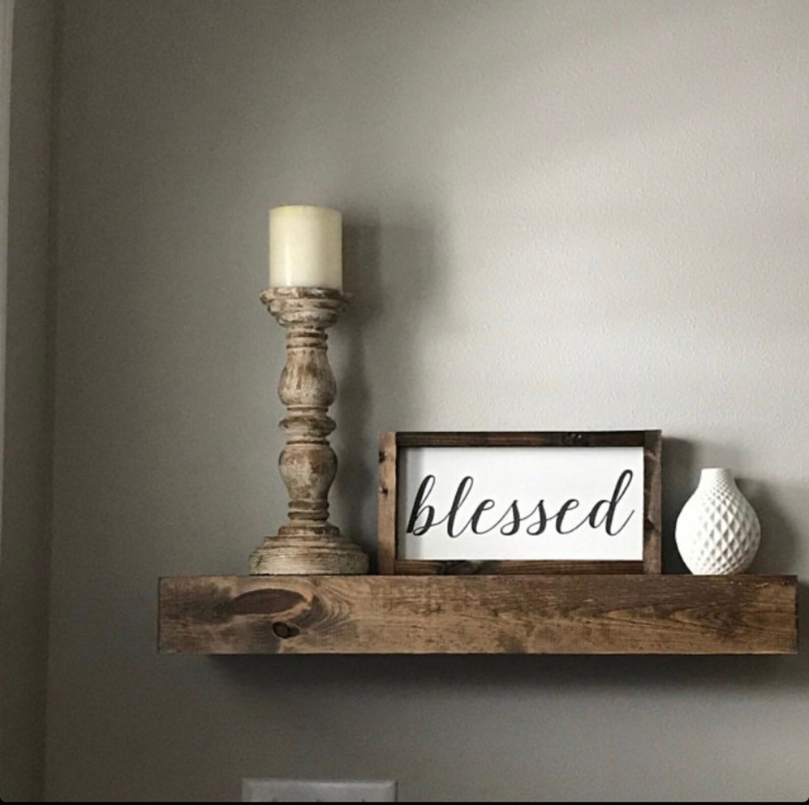 Custom Floating Shelves Etsy