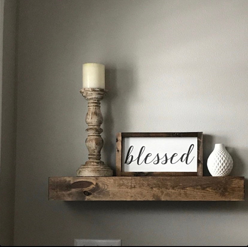 Custom floating shelves Etsy