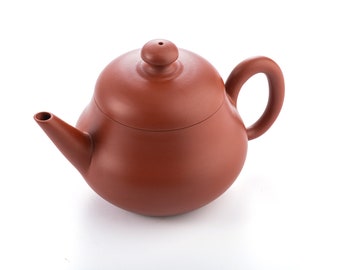 100cc Chaozhou Handmade Pear Teapot,Handmade Red Clay Teapot Gong Fu Teapot,Artist 黄甲荣