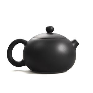 180ml Handmade Jian Shui Zi Tao Xi Shi Teapot-Handmade Pottery Teawares