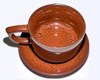 200ml 9/5.8cm Jianzhan Tenmoku Coffee Mug, Tianmu Glaze Coffee Mug
