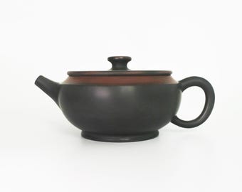 190ml Handmade Nixing Clay Teapot,Big Mouth Flat Body Teapot