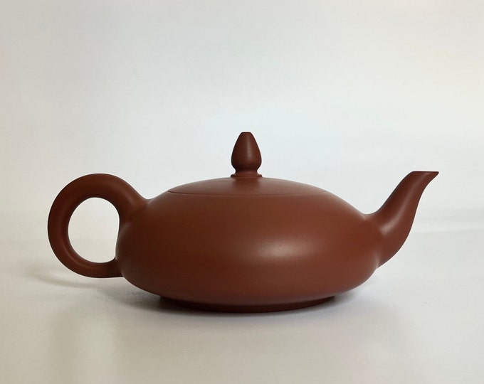 140cc Chaozhou Handmade Teapot,Chinese Gongfu Teawares,"Half Moon" Shaped