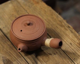 550cc Handmade Chaozhou Clay Kettle,Chaozhou Carbon Kettle Sha Diao,Handmade Chaozhou Gongfu Teawares