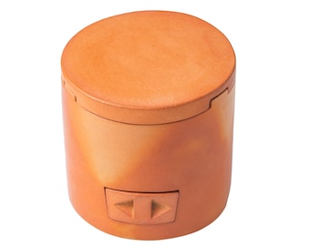 Handmade Chaozhou Pottery Charcoal Stove with Cover 123*100mm(Dia.*H)