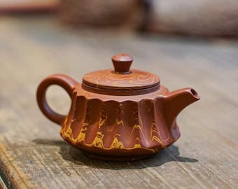 Handmade 115cc Chaozhou Teapot,Handmade Gongfu Teapot