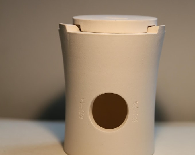 Handmade Chaozhou White Clay Charcoal Stove 150*190mm(Dia*H)