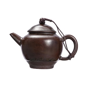 200ml / 6.76 oz Handmade Jianzhan Tenmoku Teapot - Wood Fired Teapot