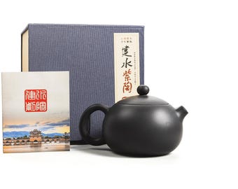 180ml / 6.09 oz Handmade Jian Shui Zi Tao Xi Shi Teapot-Handmade Pottery Teawares