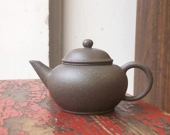 125ml Handmade Tianqing  Clay Zi Sha Clay "Shui Ping" Teapot