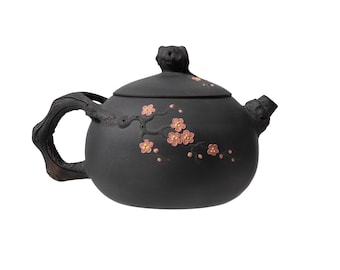 200cc Handmade Jianshui Teapot, Plum Bossom Teapot