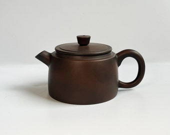 180cc Handmade Jian Shui Teapot, Horseshoe Teapot