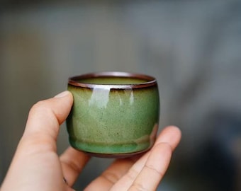 80ml Jianzhan Mei Ziqing梅子青 Tea Bowl