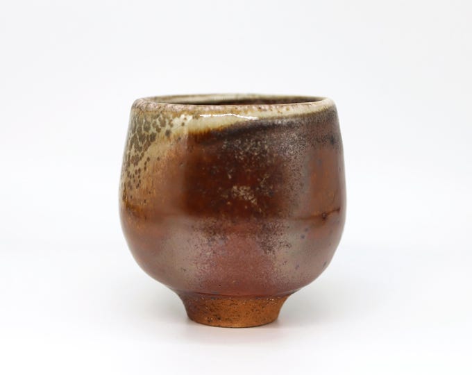 120ml / 4.06 oz Wood Fired Tea Cup - Natural Ash