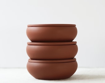 Chaozhou Red Clay Tea Cup Mat with Water Storage Function