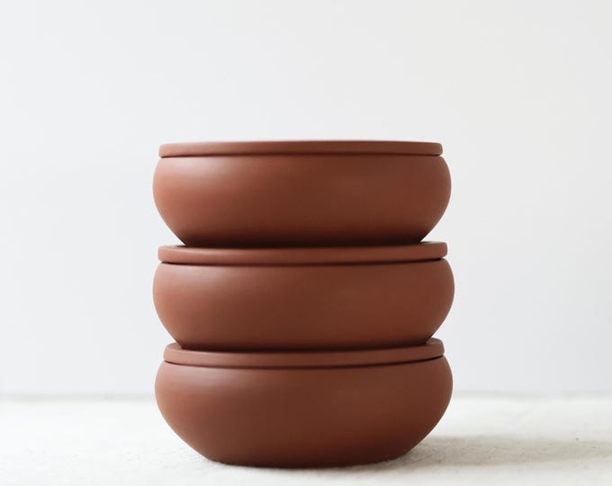 Chaozhou Red Clay Tea Cup Mat with Water Storage Function