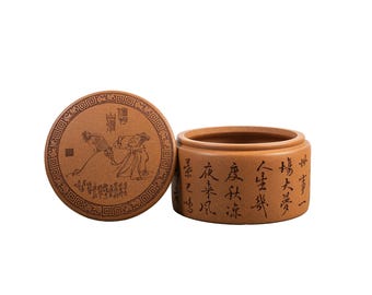 100g Tea Leaves Zi Sha Clay Tea Jar