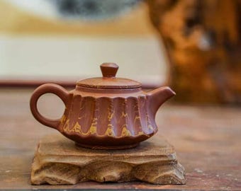 Handmade Chaozhou Red Clay Gongfu Teapot, 115cc