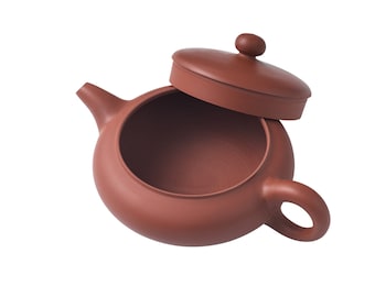 100cc Handmade Chaozhou Red Clay " Persimmon Teapot"Teapot for Oolong tea-Chinese Gongfu Teawares