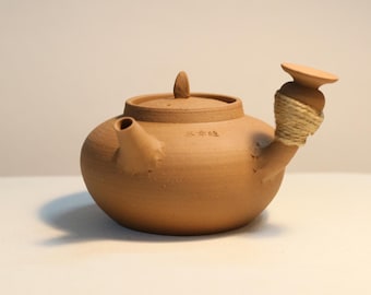 350ml Side Handle Chaozhou Kettle, Chaozhou Sha Diao砂铫 Electric Stove&Carbon Stove Available