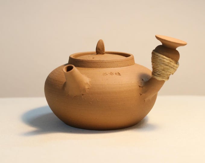 350ml Side Handle Chaozhou Kettle, Chaozhou Sha Diao砂铫 Electric Stove&Carbon Stove Available