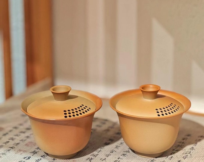 160ml Handmade Jian Shui Gaiwan/Houhin, Jian Shui Teawares