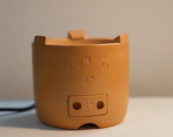 220V 600W Handmade Chaozhou Red Clay Electric Carbon Stove, Kungfu Tea Set