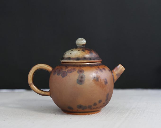 100ml Jingdezhen Handmade Wood Fired Mini Teapot