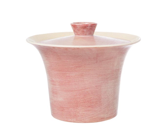 140ml Fenyin Glaze Gaiwan Pink Gaiwan