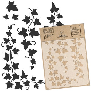 Fai da te Stencil in Plastica Riutilizzabile - A5 A4 A3 - Vite Appesa - Arte Artigianato Parete Pittura Modello Scrapbooking