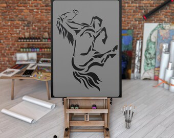 Plantilla Cabeza De Caballo - M Stencils | Transform Your Space With
