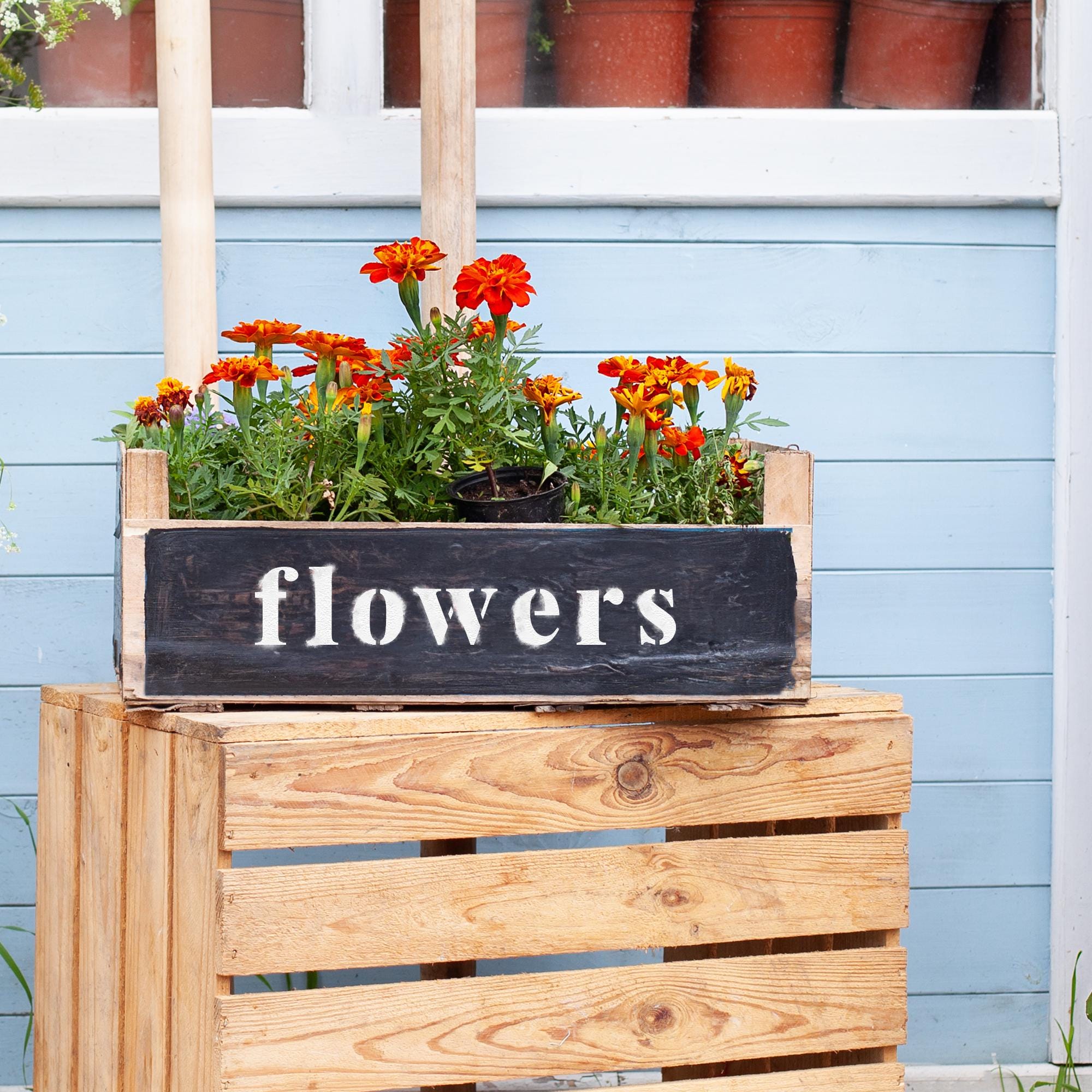 Stencil Da Parete Riutilizzabile - Numeri Times Roman 70mm, Modello Repetitive - Foto 6