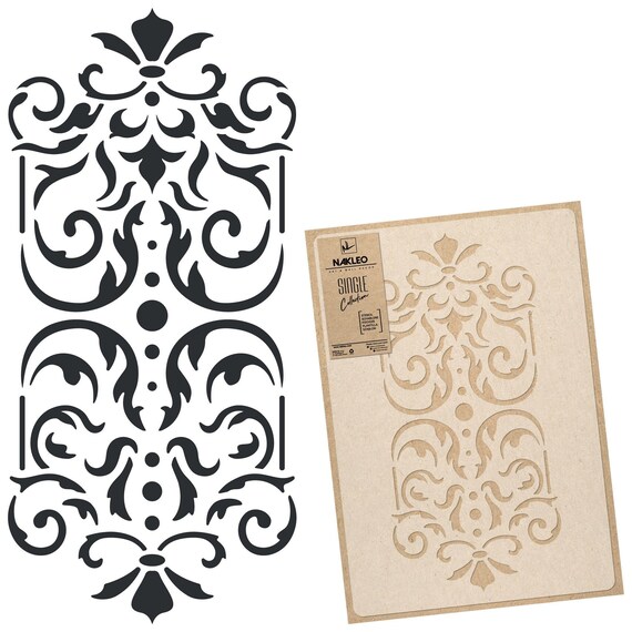 STENCILIT® Baroque Victorian Wall Stencils - XL Nigeria | Ubuy