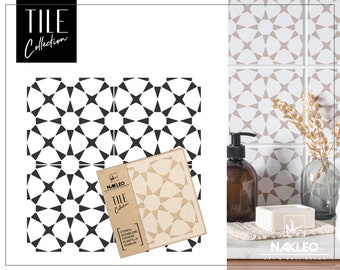 HAVANA Tile Reusable Plastic Stencil // Moroccan Geometric // Floor Wall