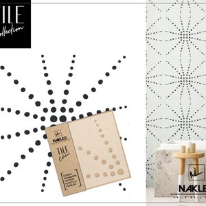NEIVA Tile Reusable Plastic Stencil // Moroccan Geometric // Floor Wall ...