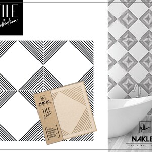 Errada //// Tile Reusable Plastic Stencil //// Moroccan Geometric //// Floor Wall 15x15cm