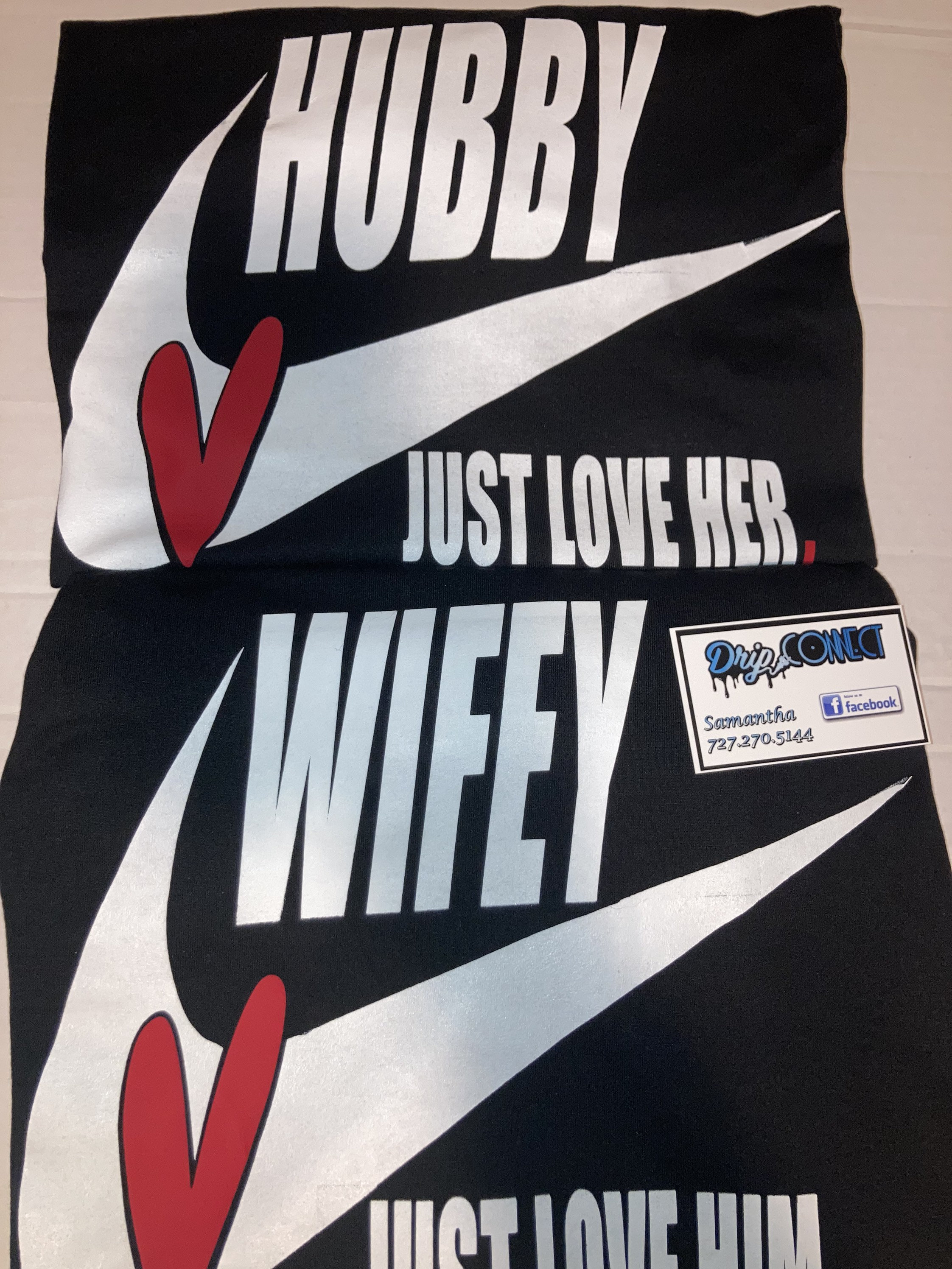 hubby wifey nike shirts