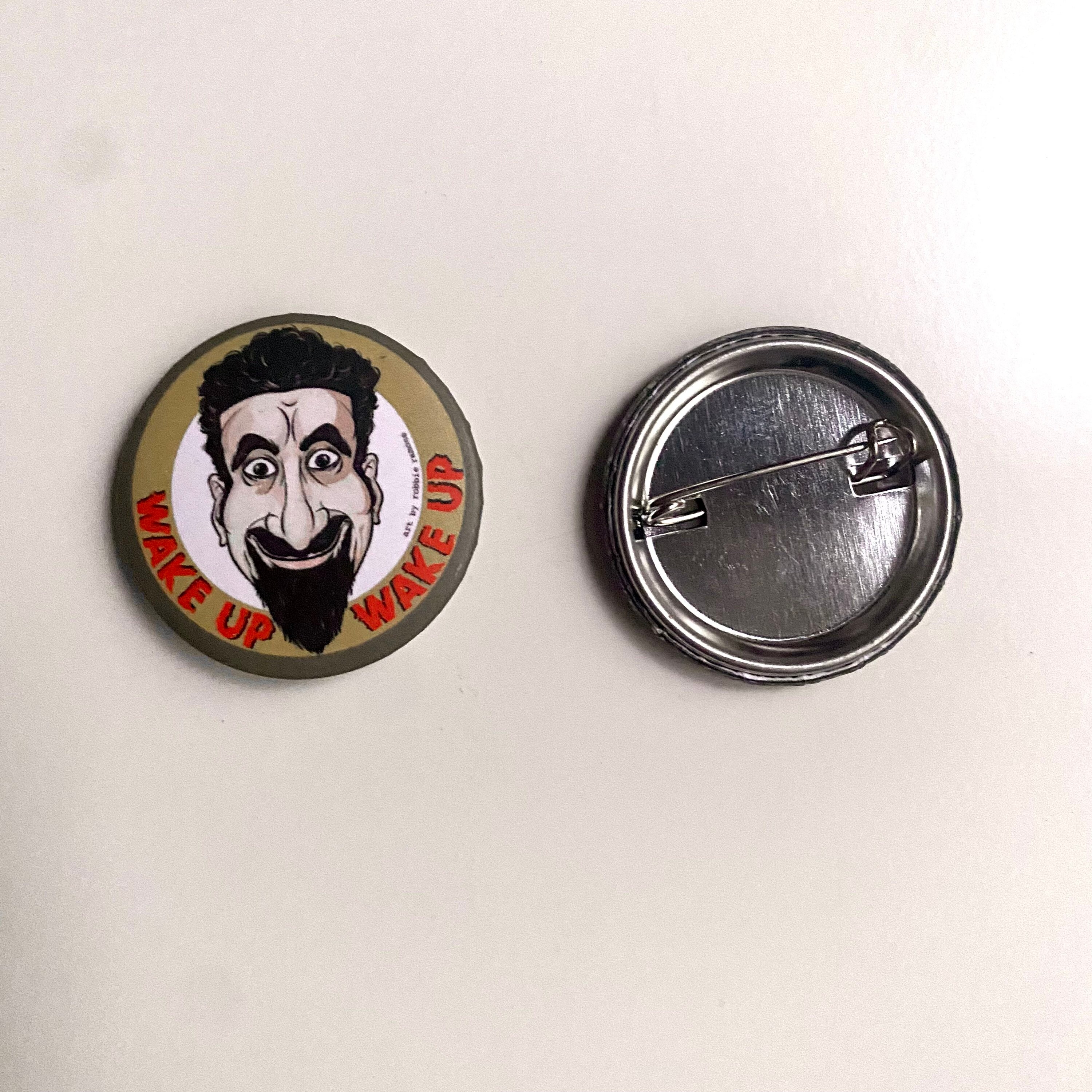 Nu Metal 1 Button Pin Set Korn Linkin Park Limp Bizkit (10 pins total)
