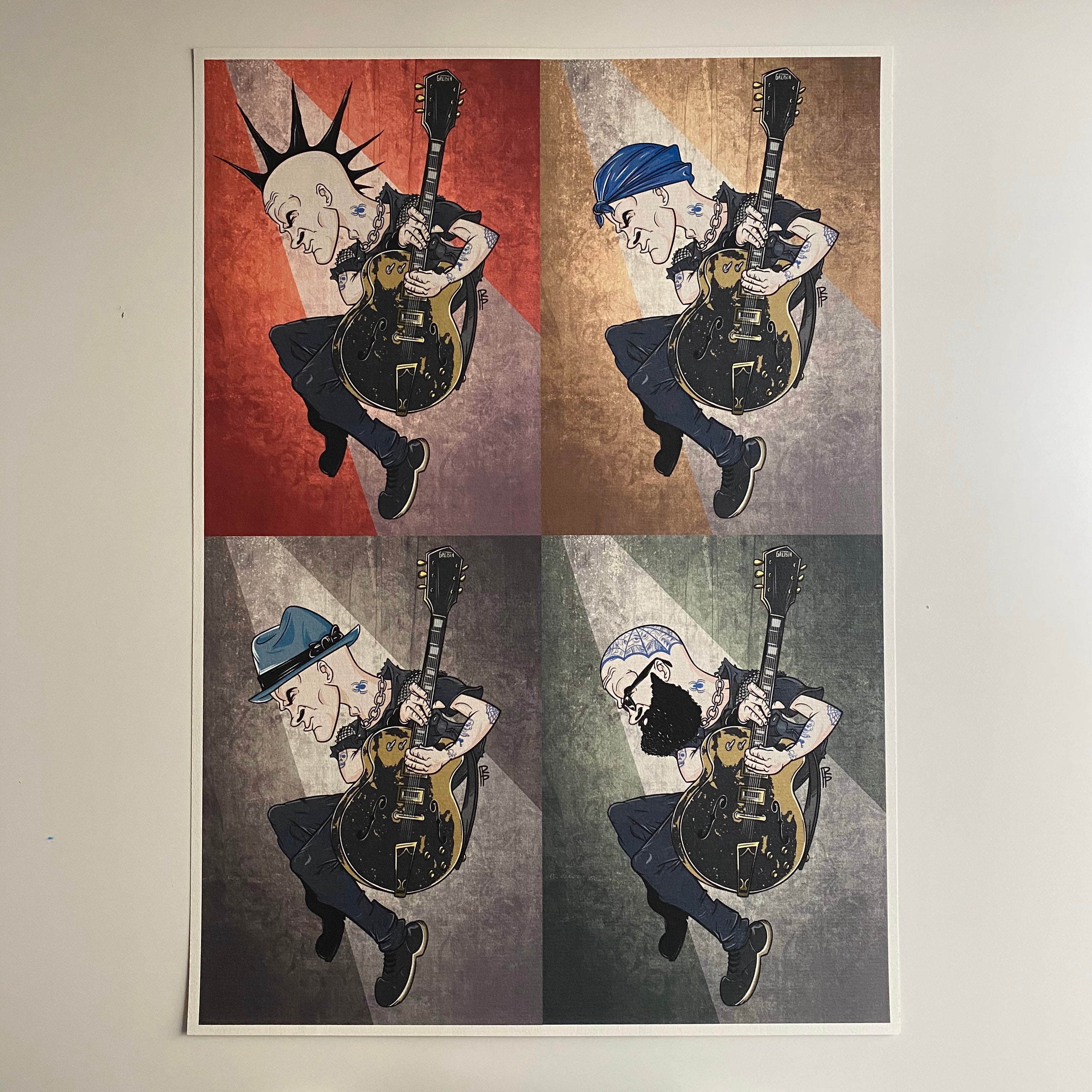 Rancid Art Print Tim Armstrong Poster Wall Home Decor Punk - Etsy